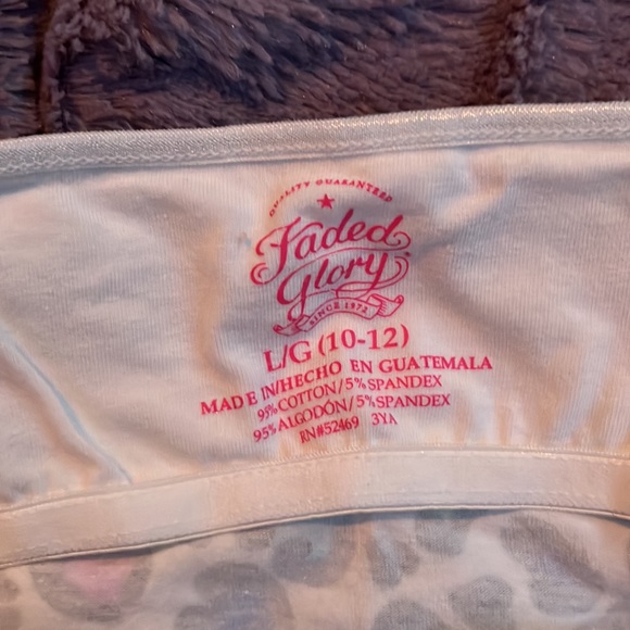 Faded Glory Girls Colorful heart spaghetti strap top - Picture 3 of 3